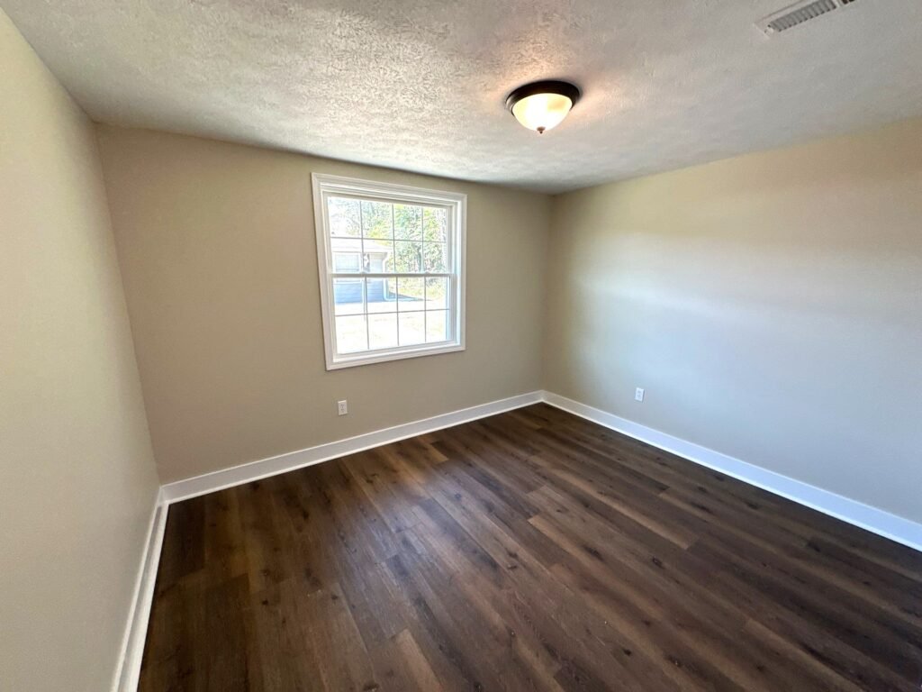 First view of Bedroom 1 in a two-bedroom Patio Home at Country Club Hills, Steubenville