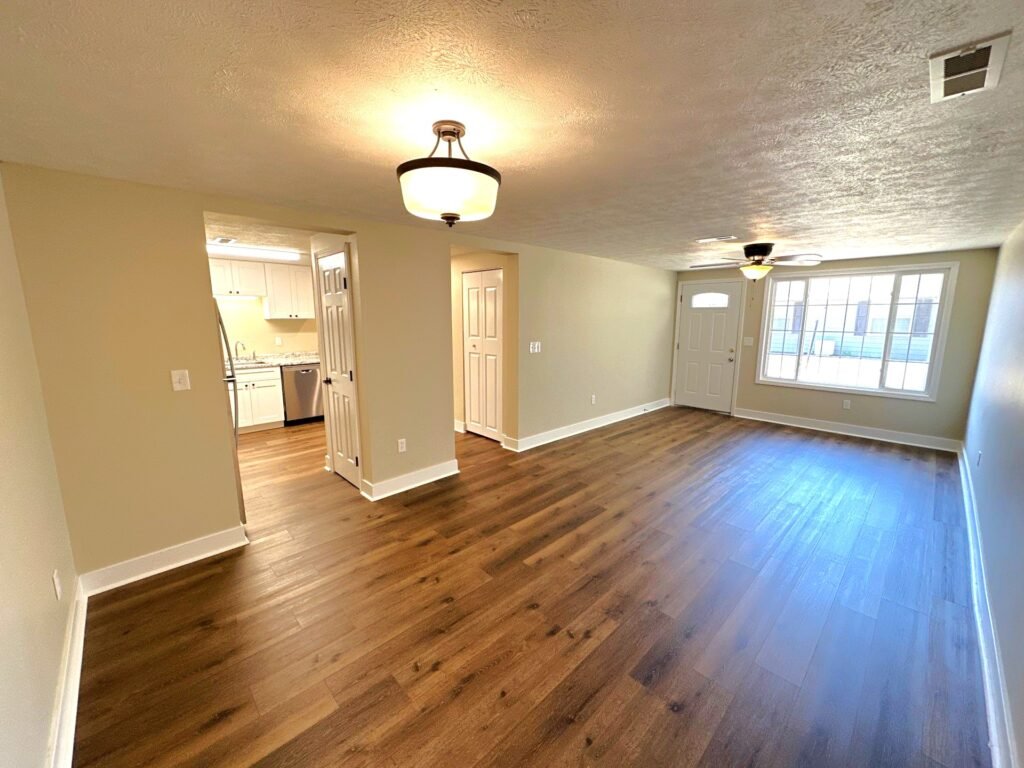Two-bedroom Patio Home apartment in Country Club Hills, Steubenville, dining area with open layout