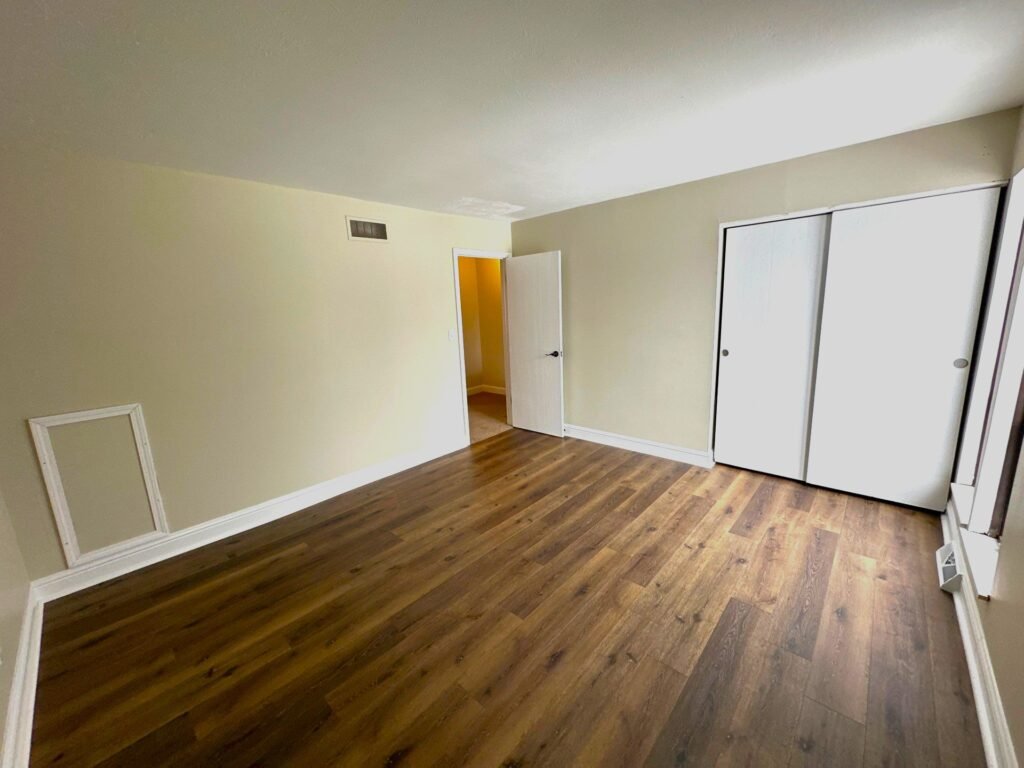 Second view of Bedroom 2 inside a Scioto Townhouse at Country Club Hills in Steubenville